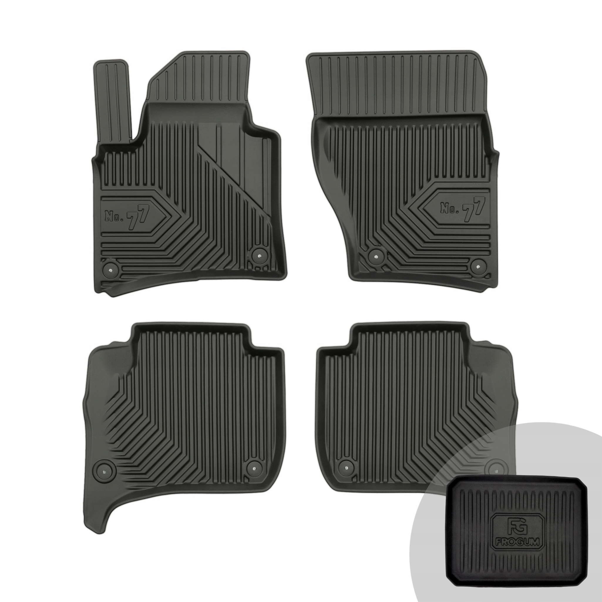 Frogum Koberce do auta pro Porsche Cayenne II Vw Touareg