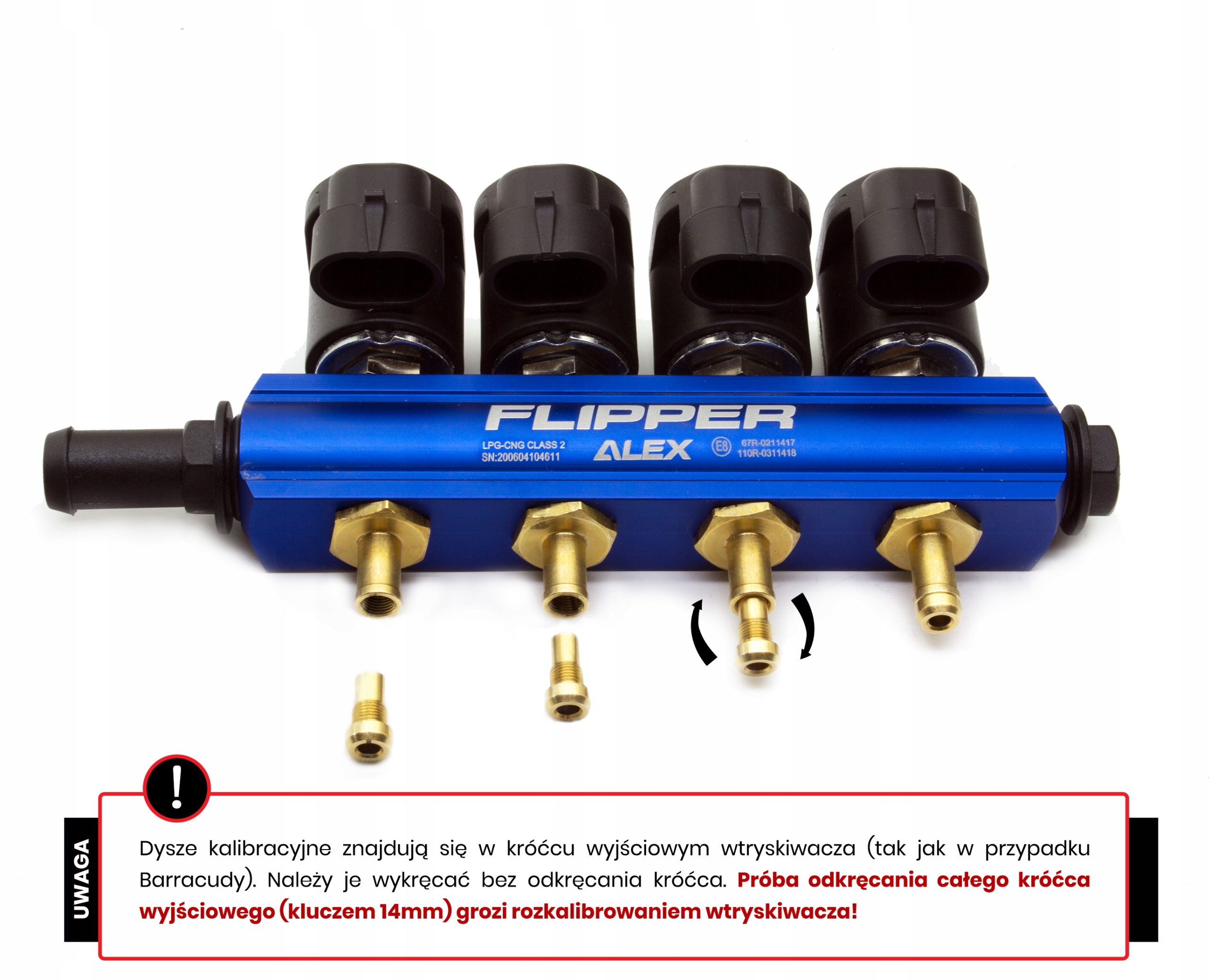C077-40-20-01-00 - ЛИТЬЕВАЯ ПЛАНКА FLIPPER 4 ЦИЛ. ALEX RAIL-002 СНГ