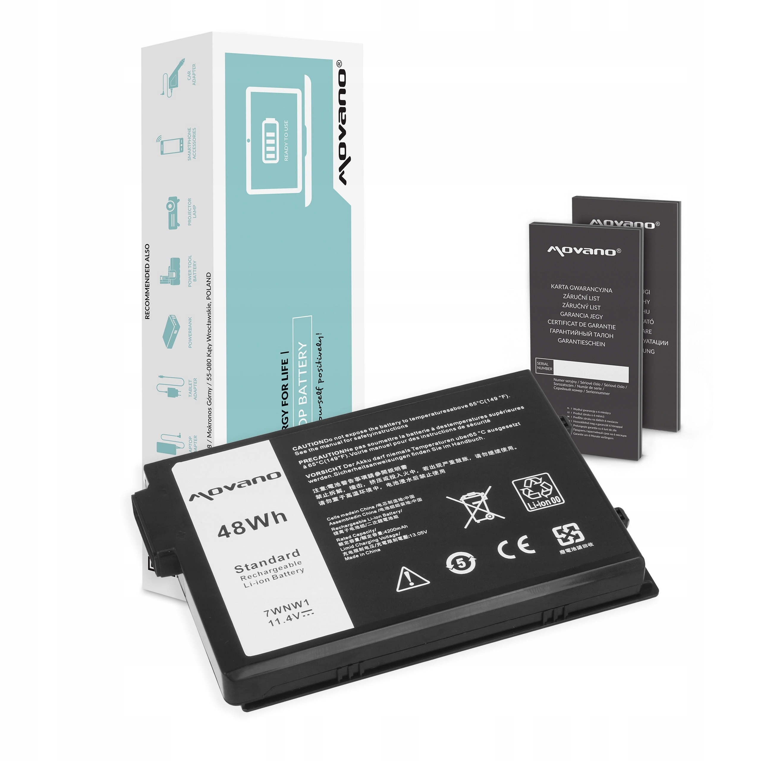 Bateria do Dell Latitude 7424, 5424 7WNW1 DMF8C 0DMF8C P85G P85G001 P86G001