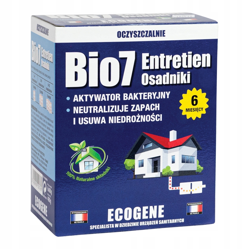 

Bio 7 Entretien 480 Osadniki Bakterie Bio7 Ecogene