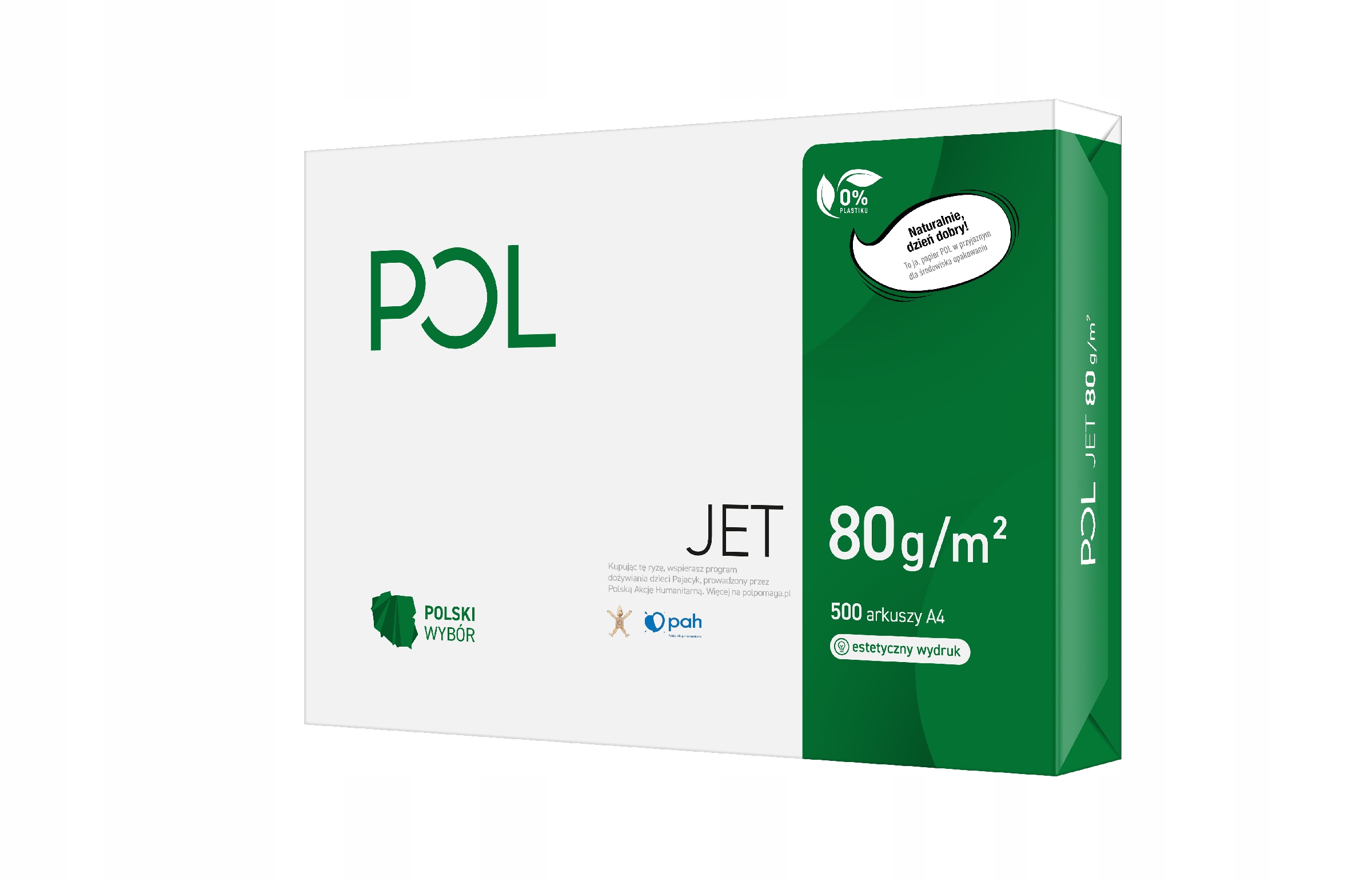 

Papier ksero biały do drukarki POLjet Prime A4 80g