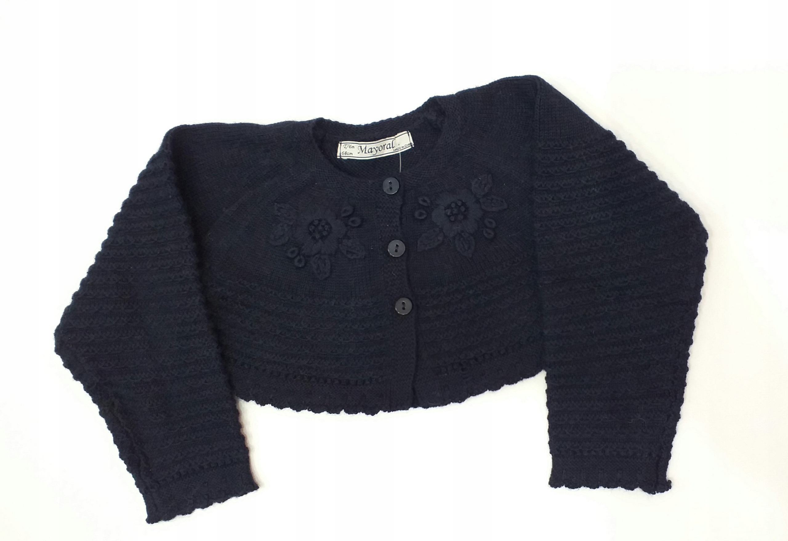 BOLERKO MAYORAL 2351 GRANATOWE roz. 68 cm