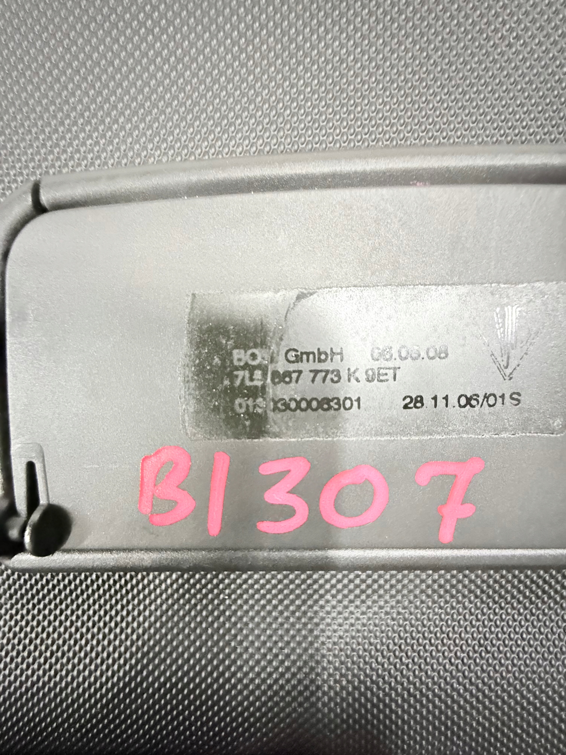 багажника PORSCHE Cayenne 7L5 РЕСТАЙЛИНГ 7L5867773 k