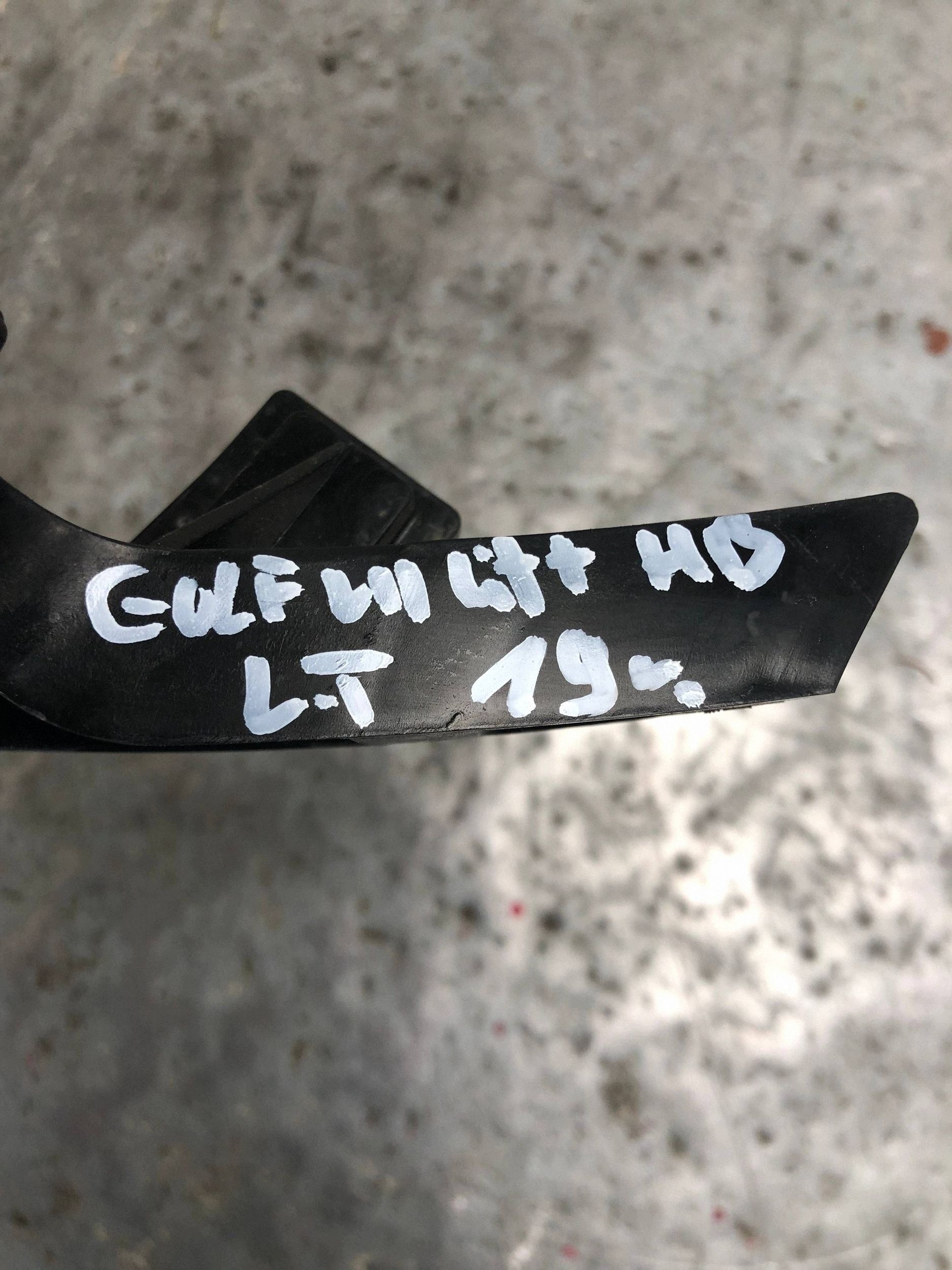 bumper bracket left rear part VW GOLF VII LIFT HB 5G6807393A