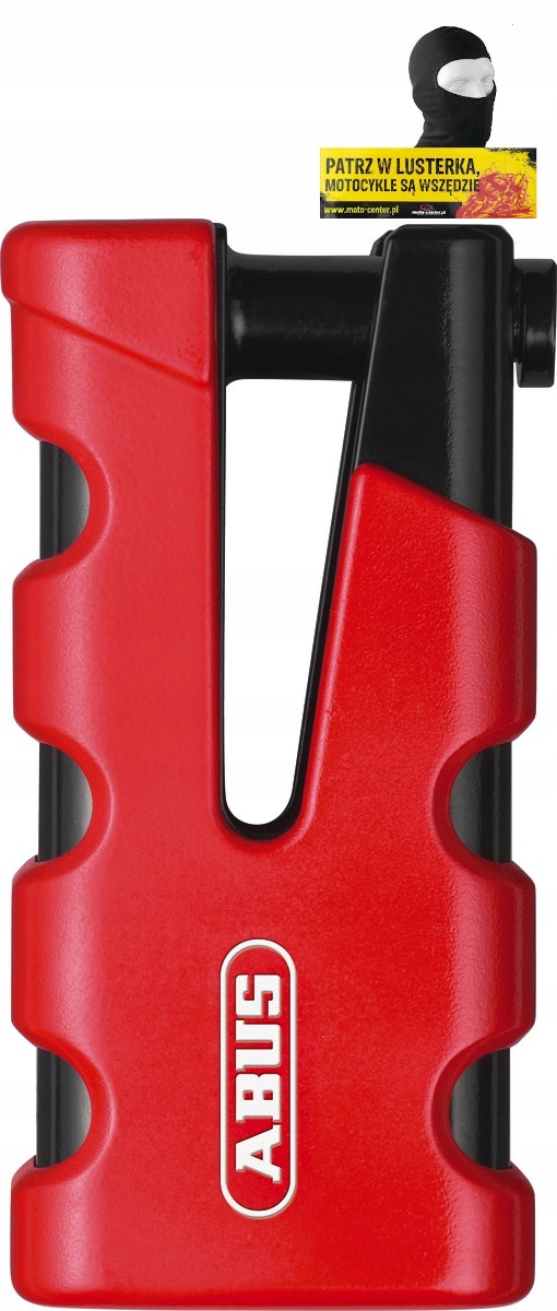 ABUS GRANIT SLEDG 77 GRIP RED BLOKADA GRATISY