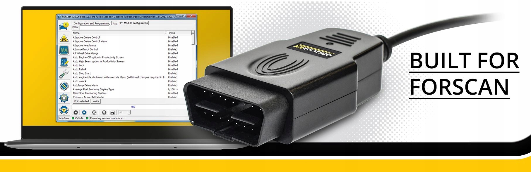 OBDLink EX interfejs diagnostyczny OBD-2 FORSCAN EAN (GTIN) 897155000180