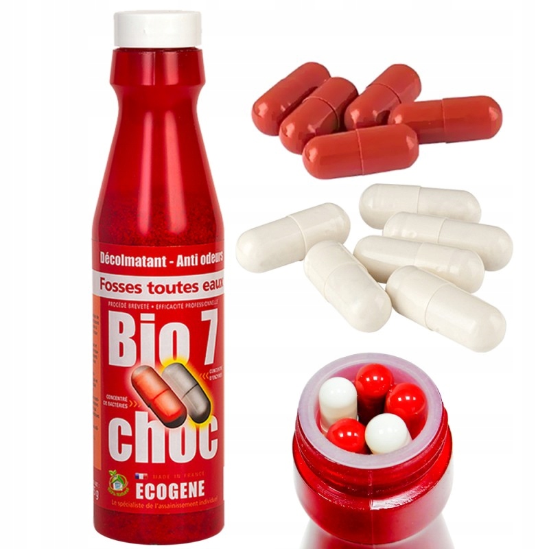 Bio 7 CHOC MAX STARTER do OCZYSZCZALNI SZAMB Mocne bakterie STARTER TŁUSZCZ