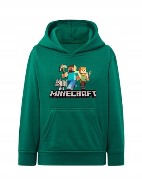 Dziecięca bluza Hoody Minecraft - 12/14 lat