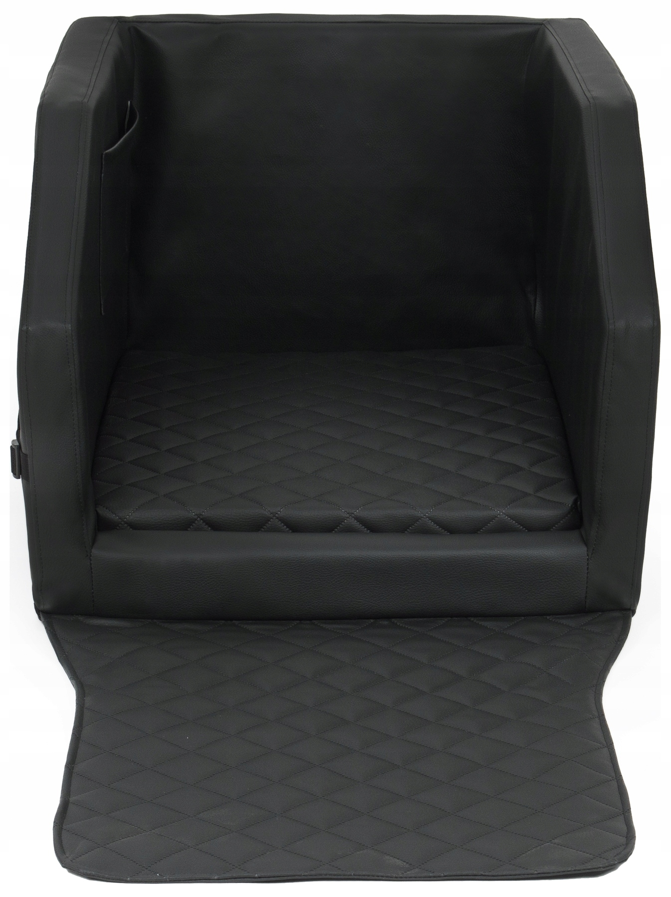 Přepravka pro psa na zadní sedadlo s matrací a pásem bezp