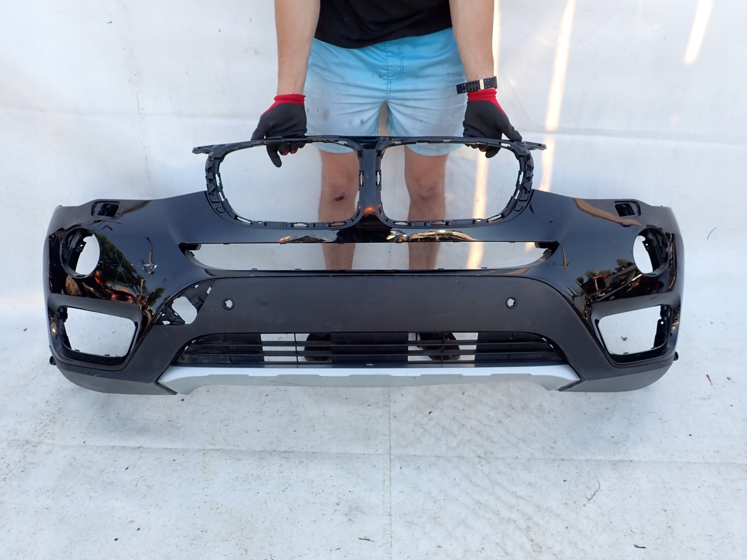 BMW X3 F25 LIFT 14- bumper front front PDC SPR