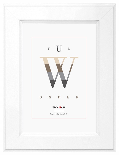 Ramka 10x15 Styler Malmo AF biały