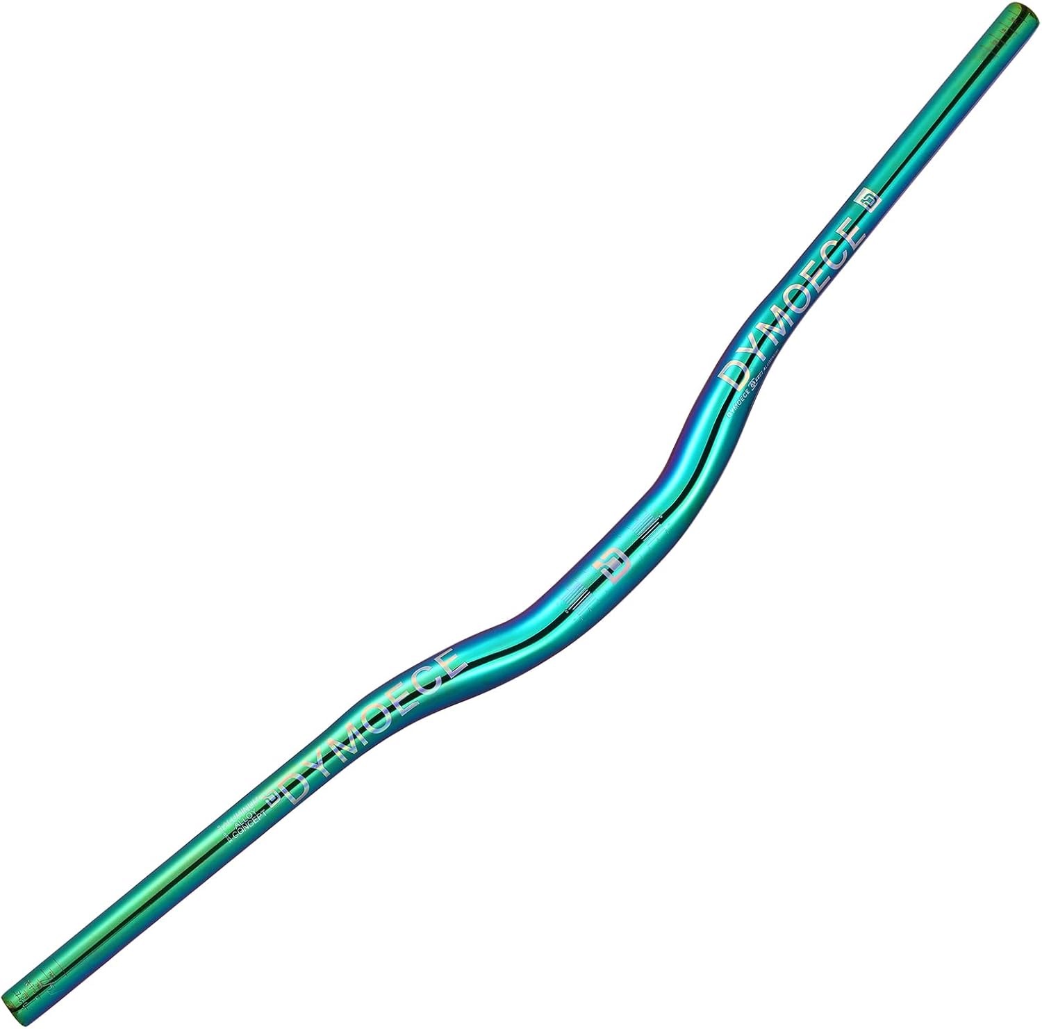 Volant Mtb Dymoece 780 mm Hliník 6061 31,8 mm Rise 30 mm Chrom