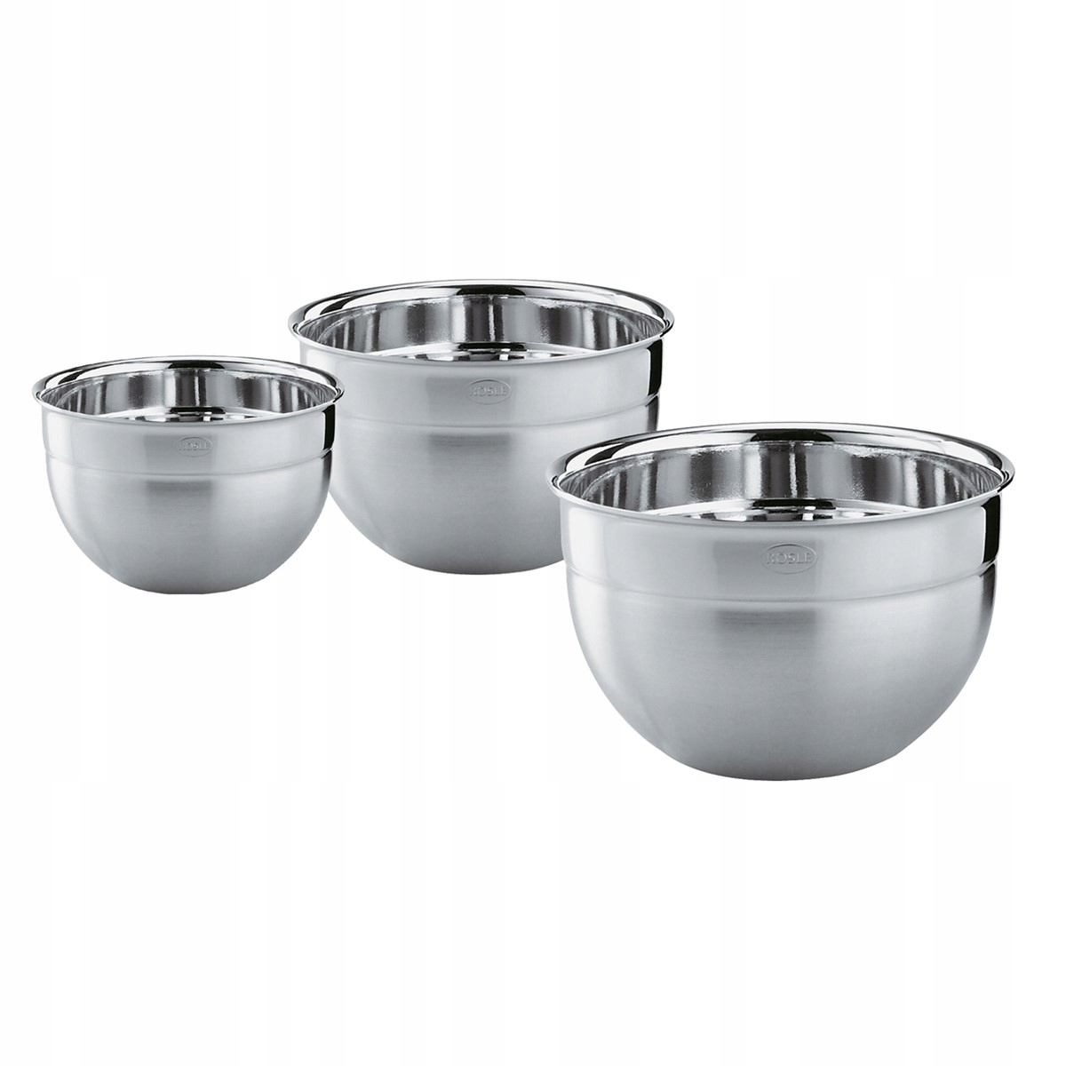 Roesle Zestaw mis stalowych 16,20,24cm