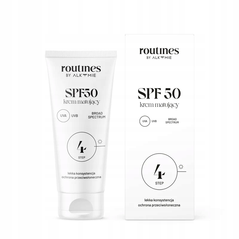 Routines By Alkmie krém na obličej, Spf 50, matující 50 ml