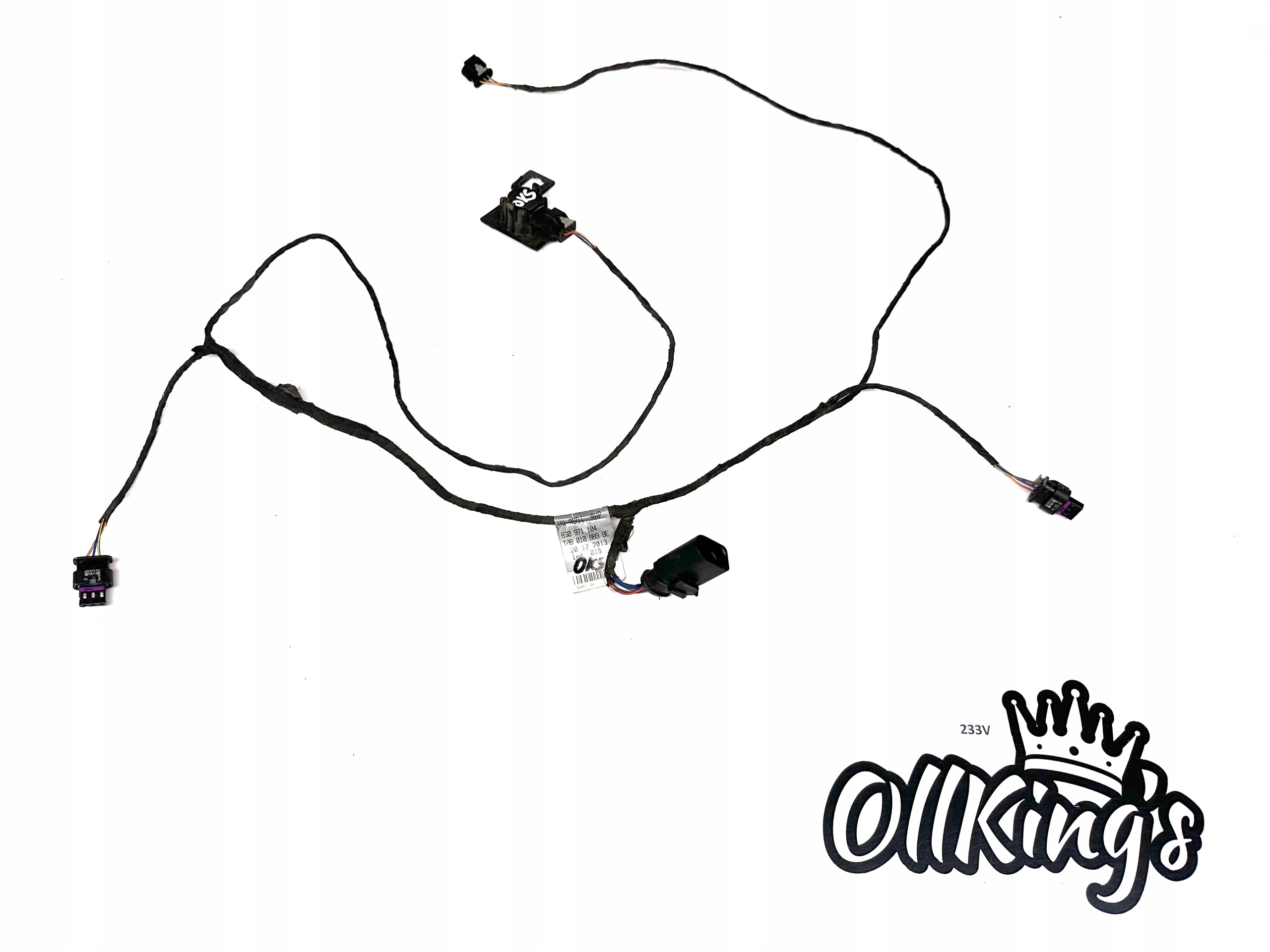 AUDI TT 8S LY9T kabelbaum kabelsatz Kabelbaum PDC der Stoßstange heck Sensor PDC 8S0971104