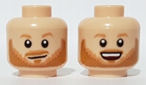 

Lego Głowa Dwustronna L. Nougat 3626cpb2908 Nowa