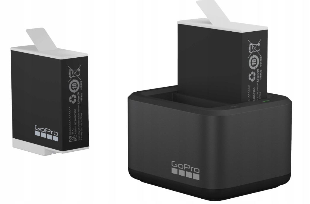 GoPro Dual Enduro Hero 11 10 Ładowarka Akumulatory