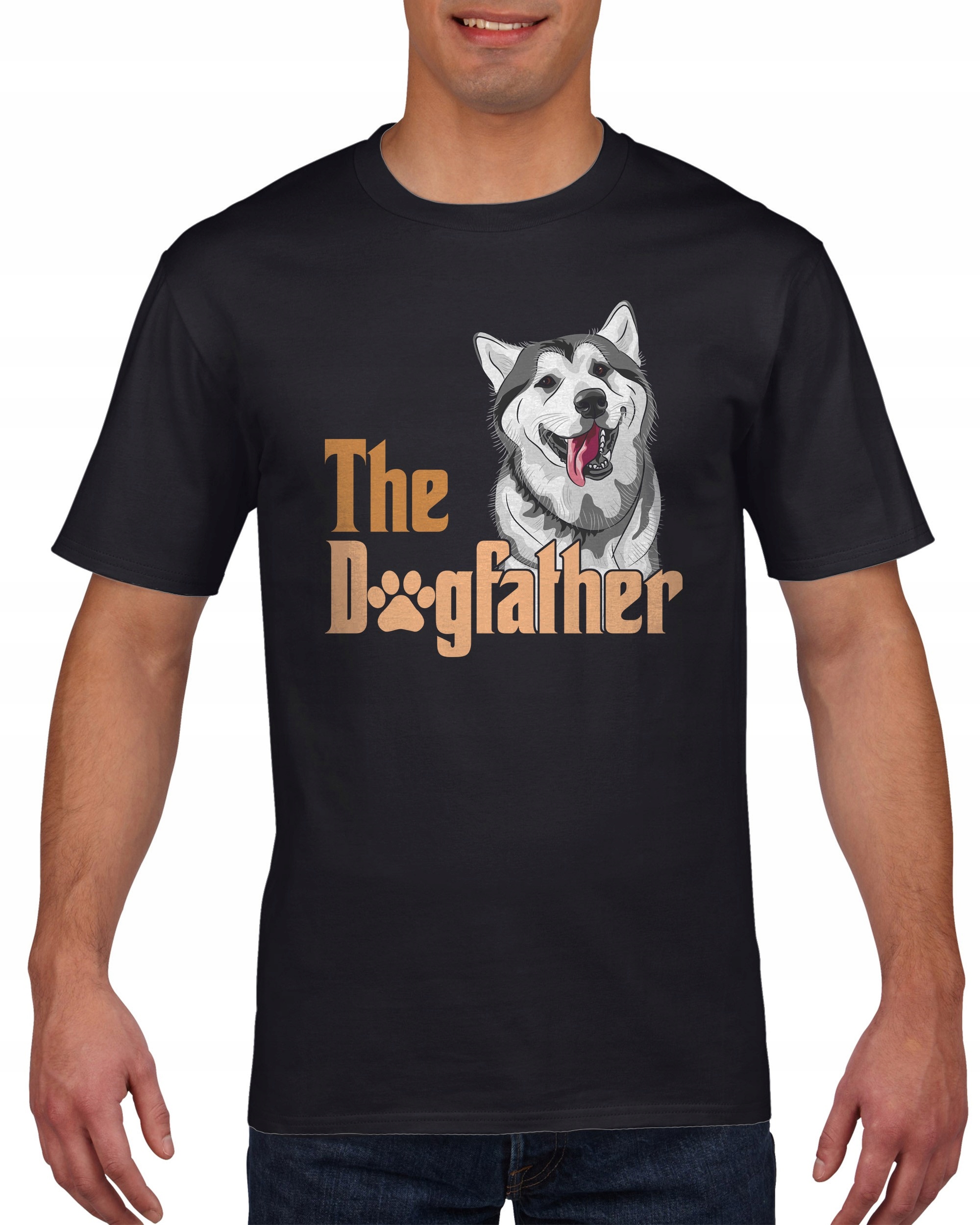 

Koszulka męska The Godfather pies husky XXL