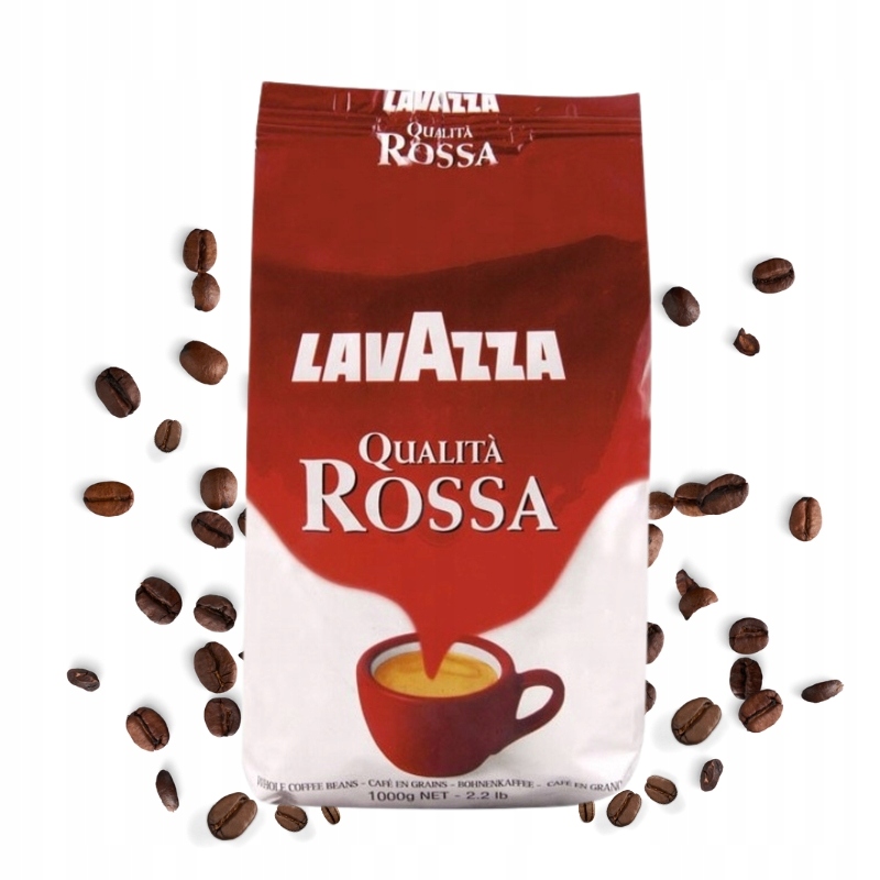 Kawa Lavazza Ziarnista 1kg Qualita Rossa