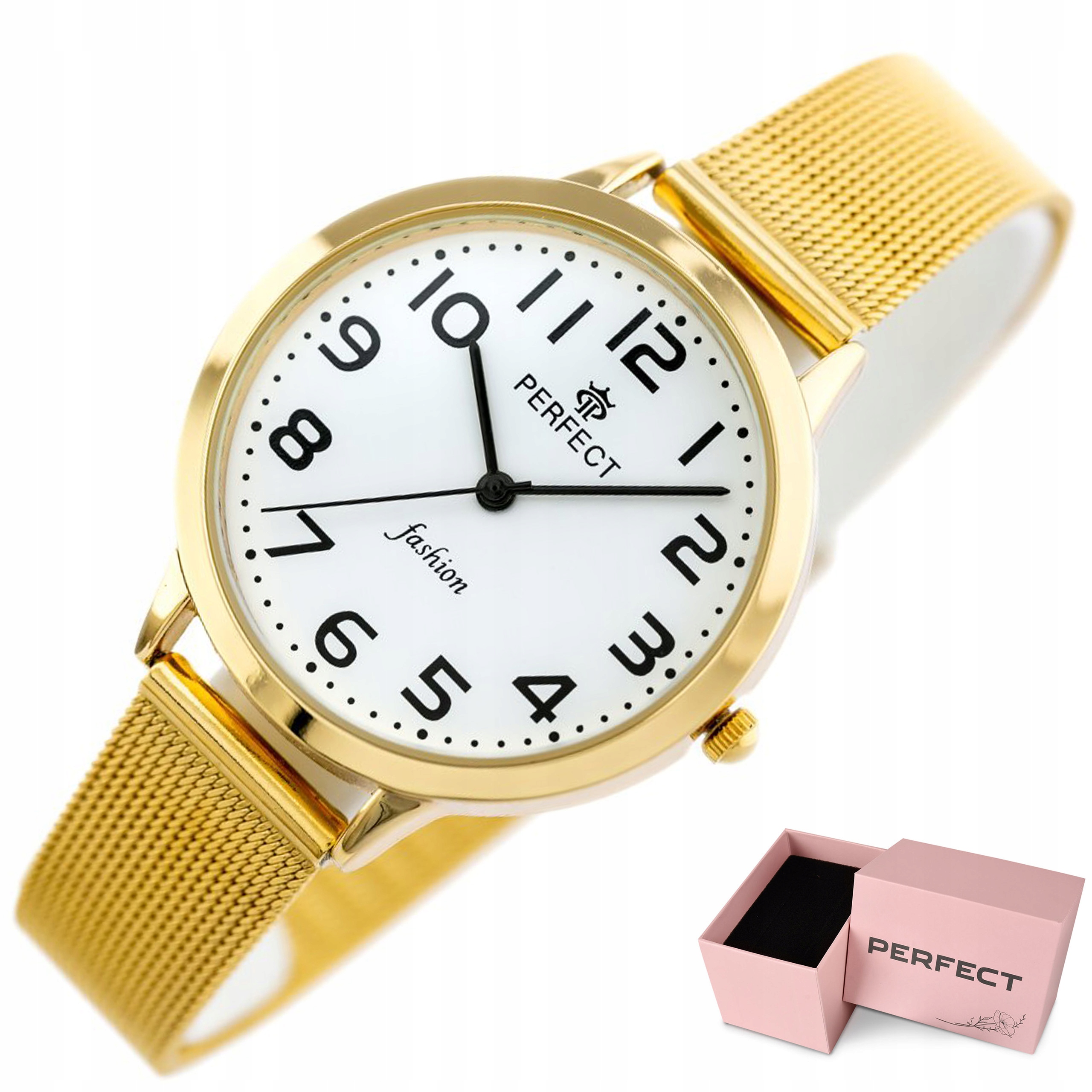 

Piękny zegarek damski Perfect Cindy czytelny +box