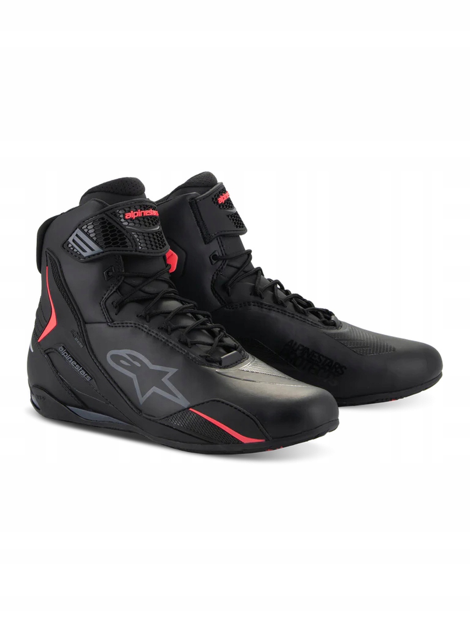 Dámske topánky Alpinestars Stella Faster 4 black/diva pink 5,5 37