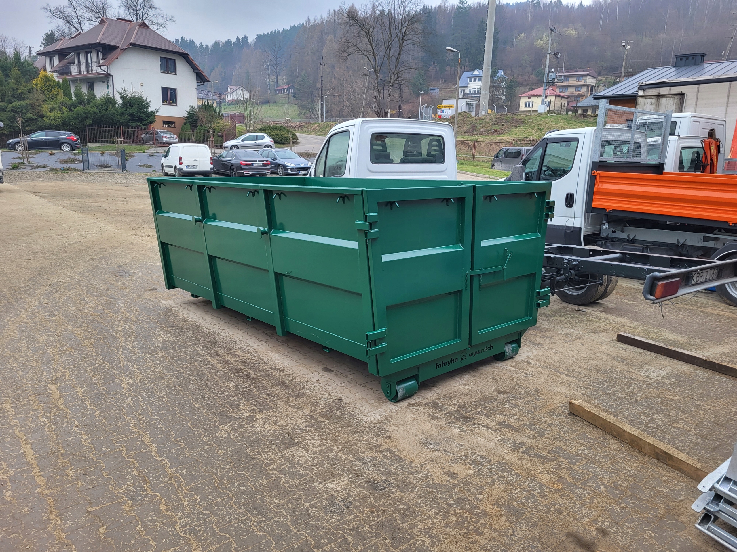 kontener hakowy KP7+