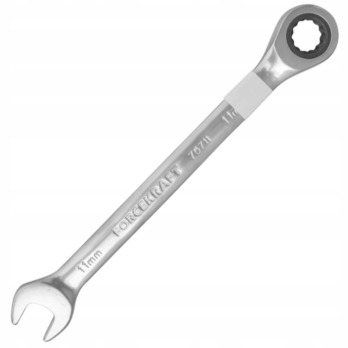 Klucz płasko-oczkowy z grzechotką krótki 12mm