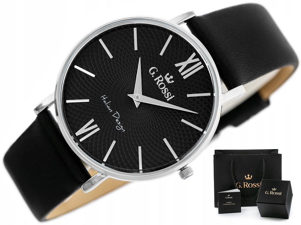 

Zegarek Damski G. Rossi Stacy klasyczny Box Grawer