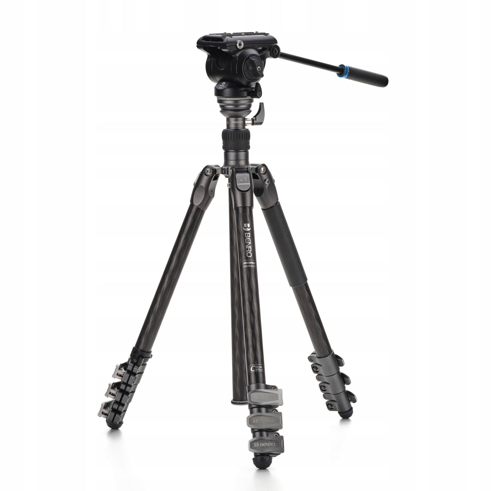 Benro Rhino 24C statyw wideo z włókna węglowego S4PRO