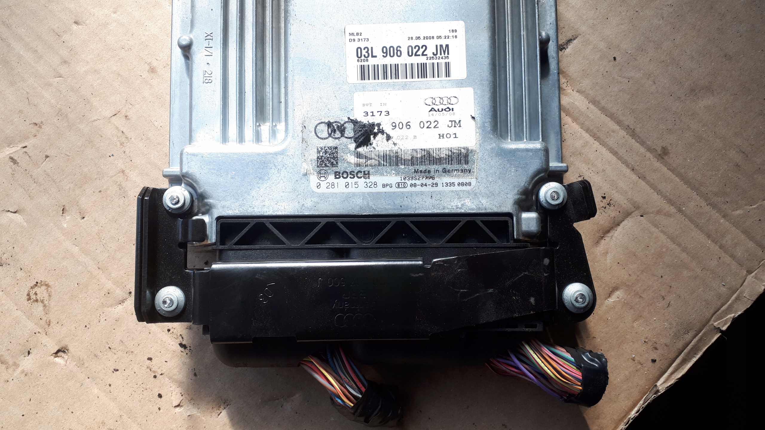AUDI A4 B8 control unit of the engine 2.0TDI 03L906022JM