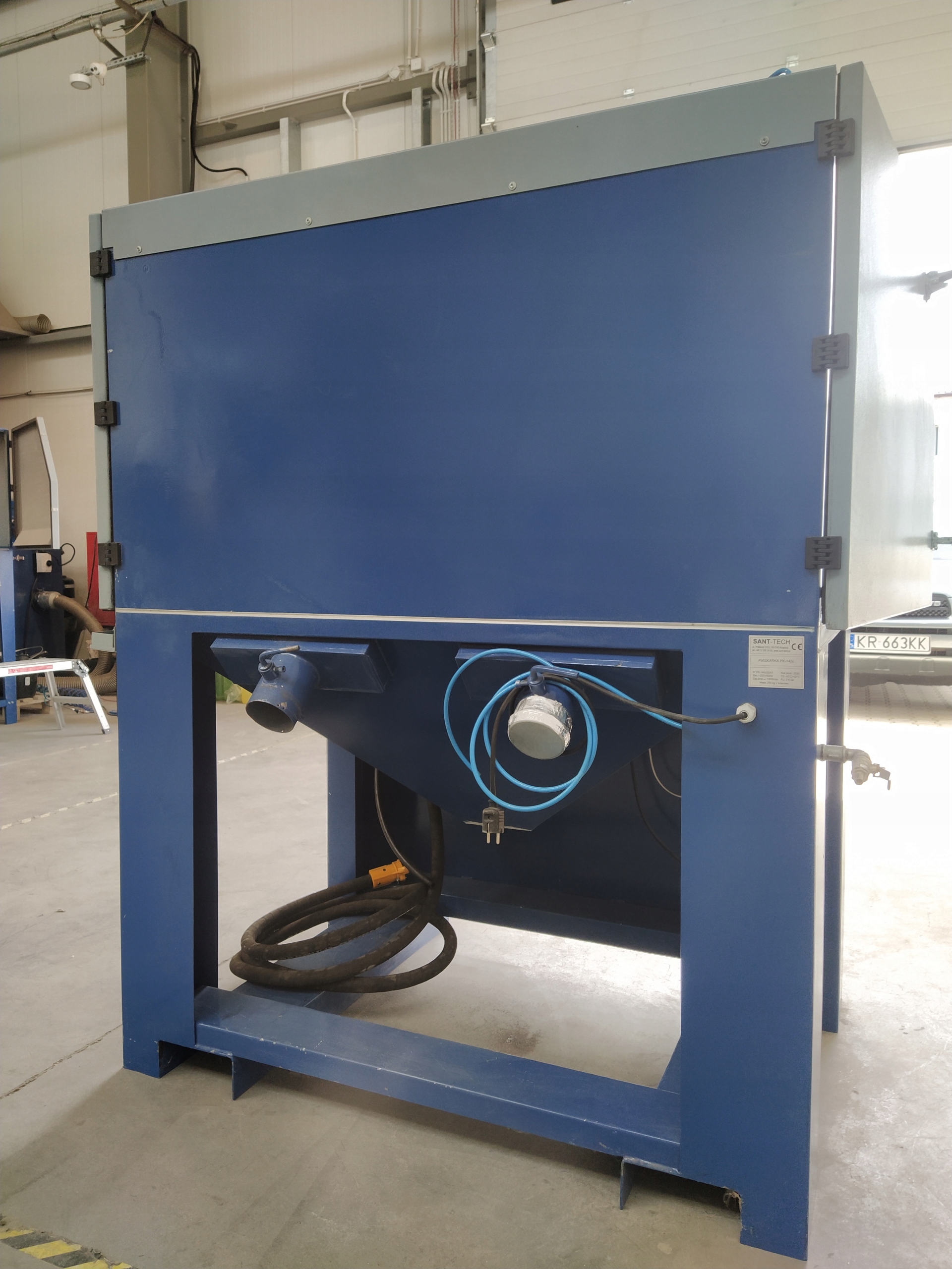 Używana Piaskarka - kabina do piaskowania PK 140 PREMIUM SANT-TECH Rodzaj kabinowa