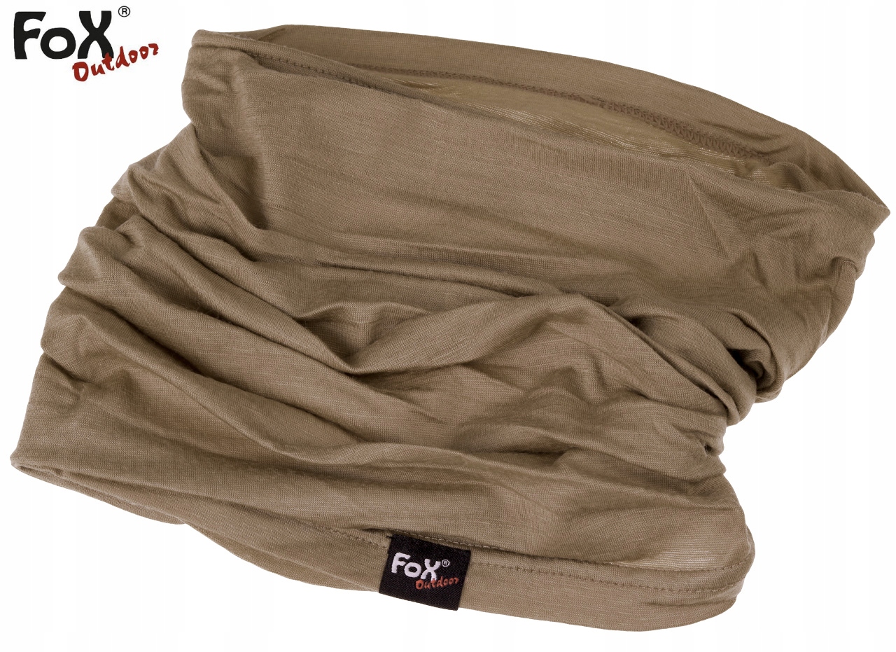 CHUSTA OCHRONNA KOMIN TERMOAKTYWNY SZAL MFH Fox WEŁNA MERINO LITE COYOTE Kod producenta 10179R