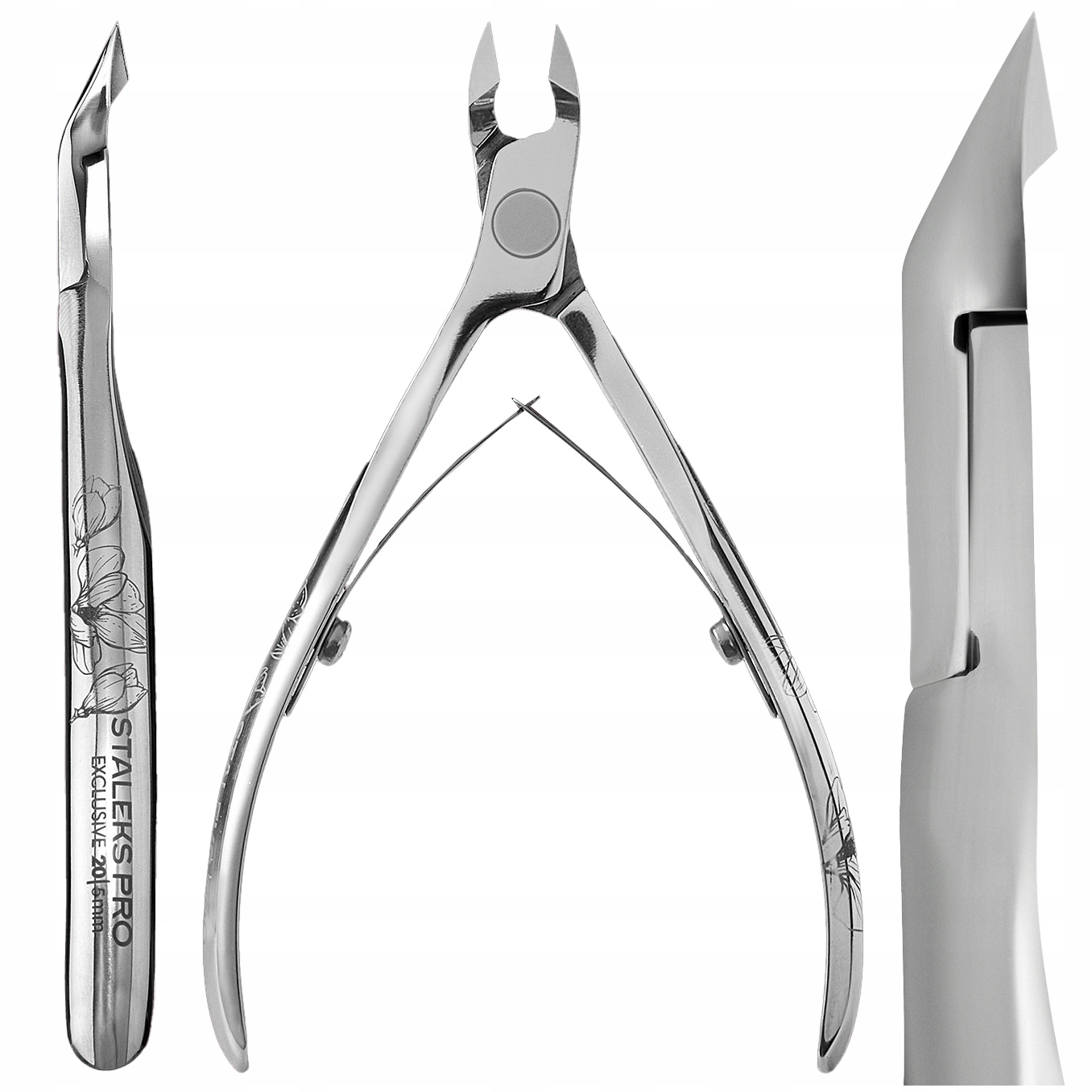 Staleks Exclusive Nůžky na kůži 5 mm NX-20-5 Magnolie