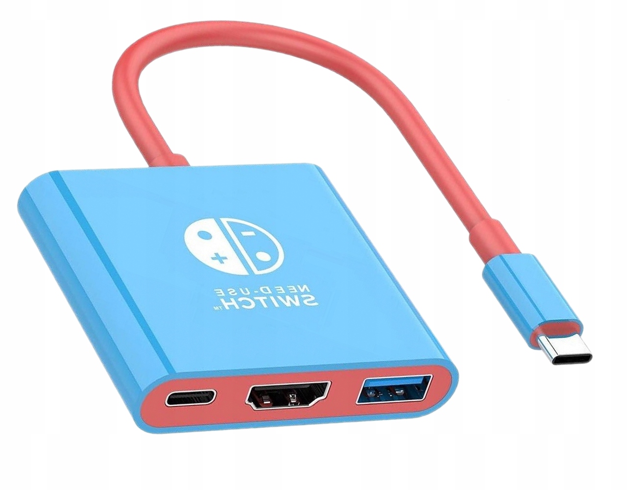 KABEL ADAPTER STACJA DOCK USB-C DO HDMI DO NINTENDO SWITCH 4K PD 100W TV PC