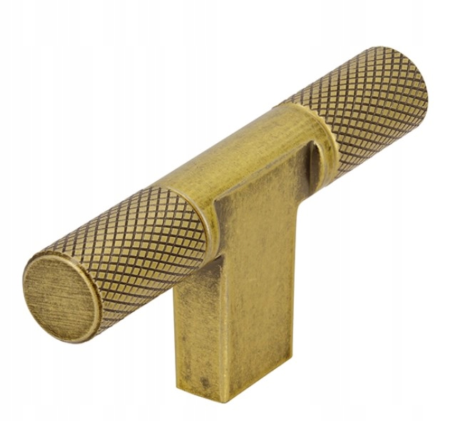 

Gałka meblowa 2509-72 Prążkowana T złota mosiądz