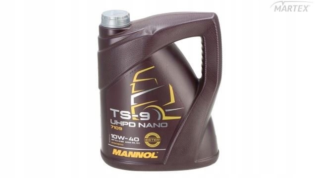 Olej Mannol TS-9 Uhpd Nano 10W40 5L Api CJ-4; Acea E6,E7,E9; Rvi RLD-3; Mb
