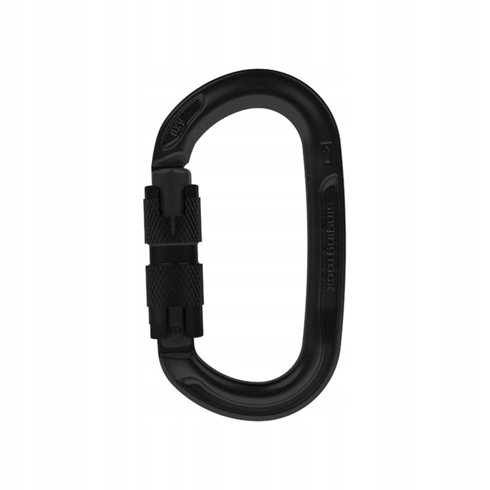Karabinek Singing Rock Oxy Triple-lock Black