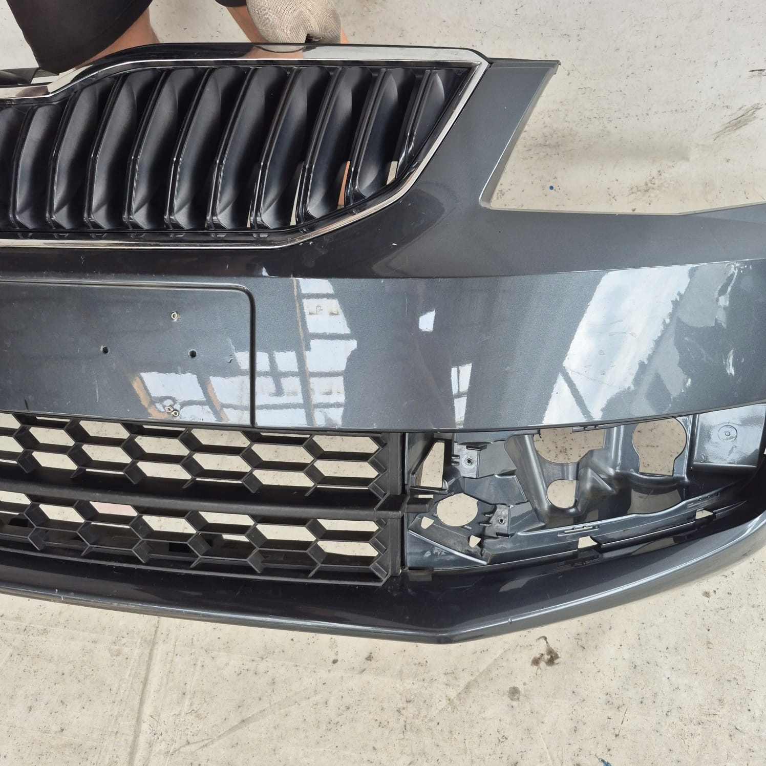 SKODA OCTAVIA III 3 12-16 bumper front front