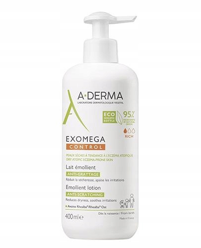 A-Derma Exomega Control Mleczko emolient 400 ml