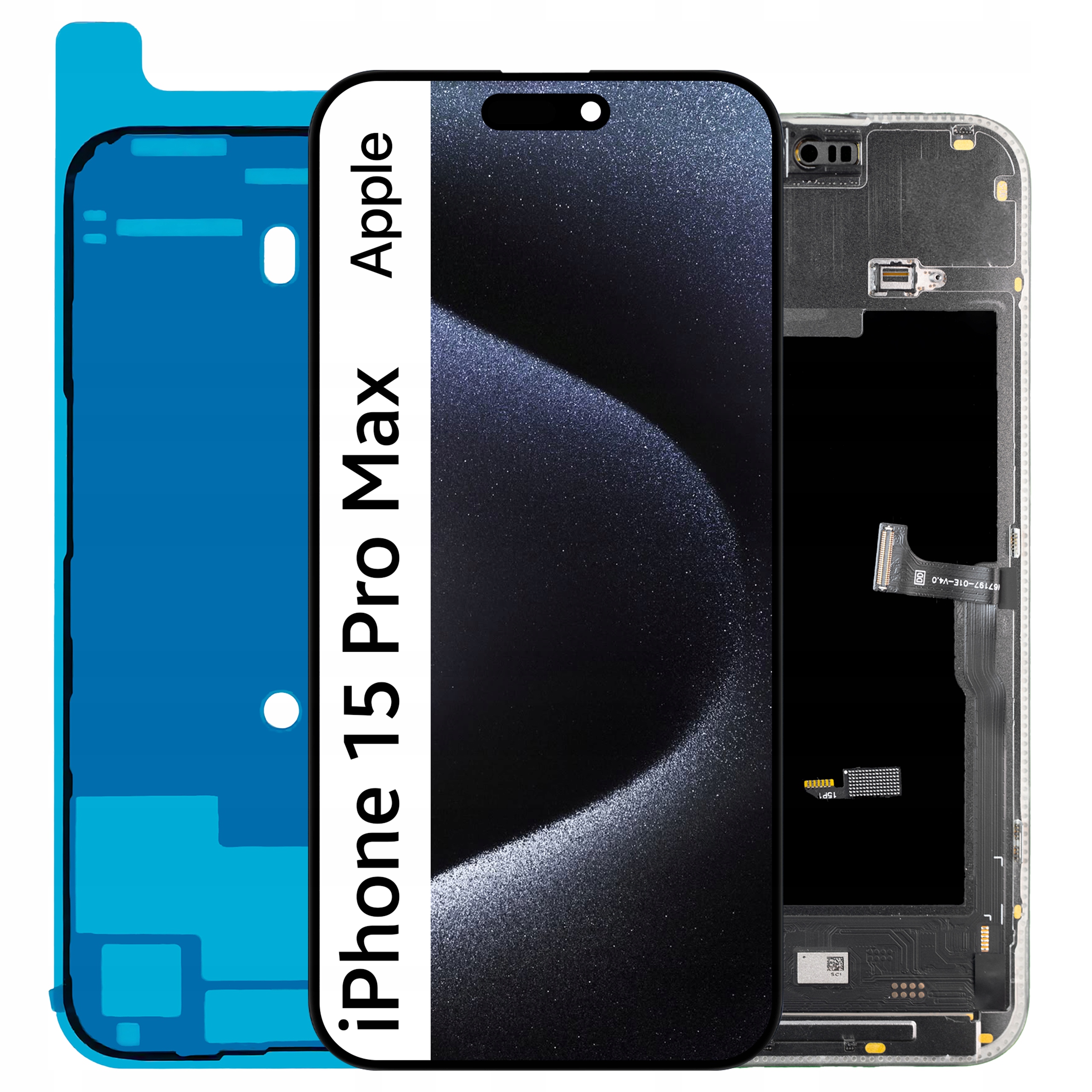 Displej pre iPhone 15 Pro Max LCD displej Soft Oled Vymeniteľný čip A2849