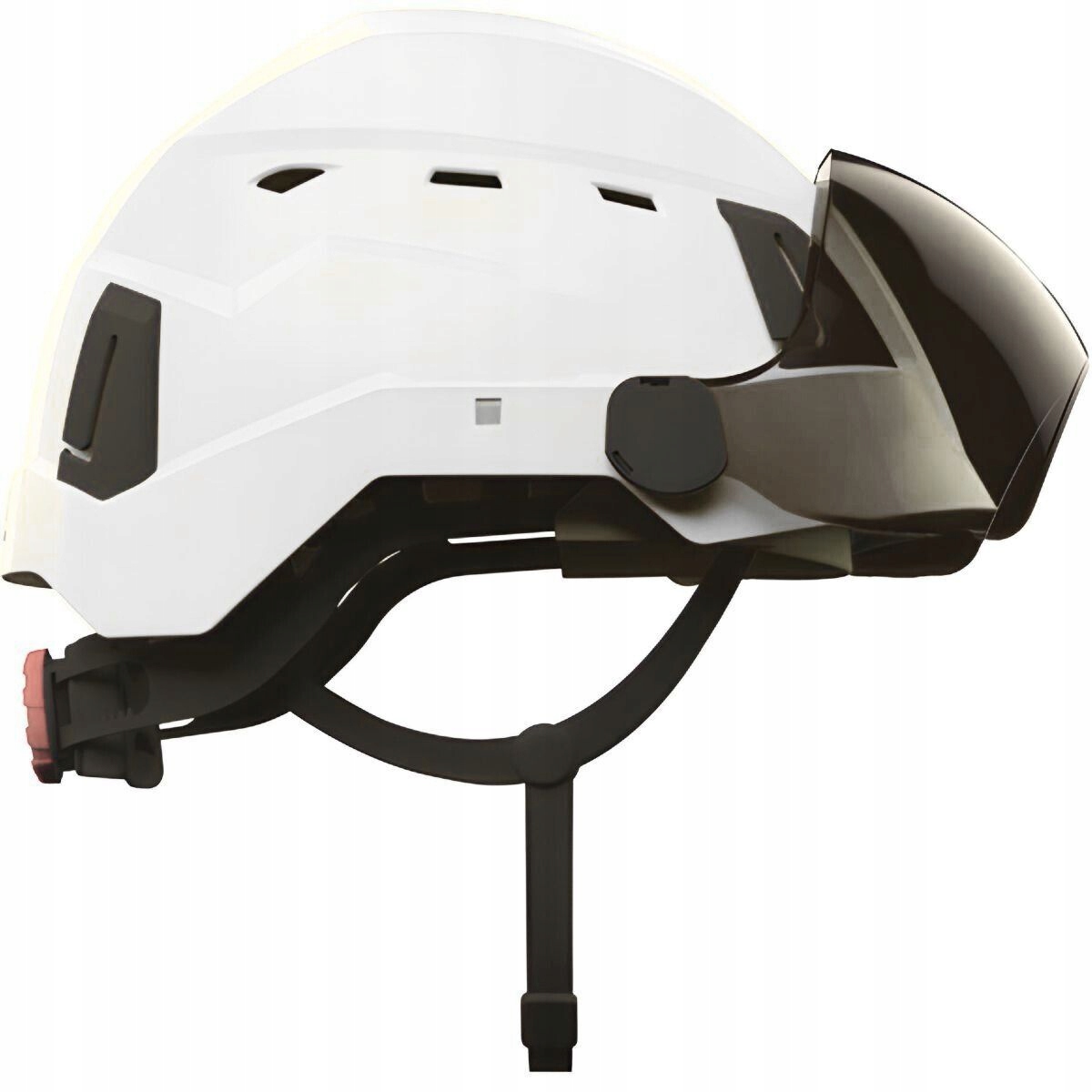 Hełm Protekt Atra 40V S42 Wizjerka Wentylacja Więźba Obrotowa Biały