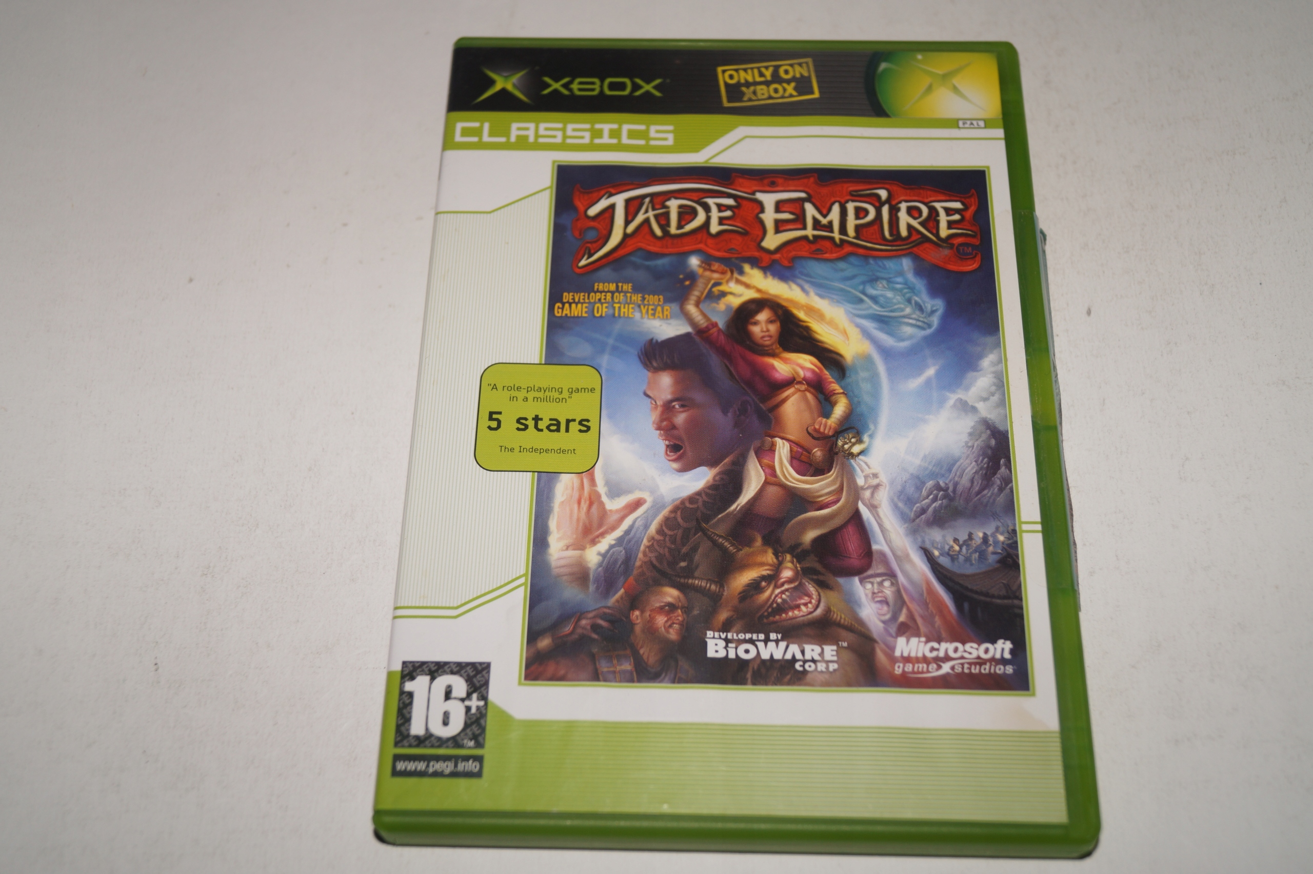 Gra JADE EMPIRE Microsoft Xbox Platforma Microsoft Xbox