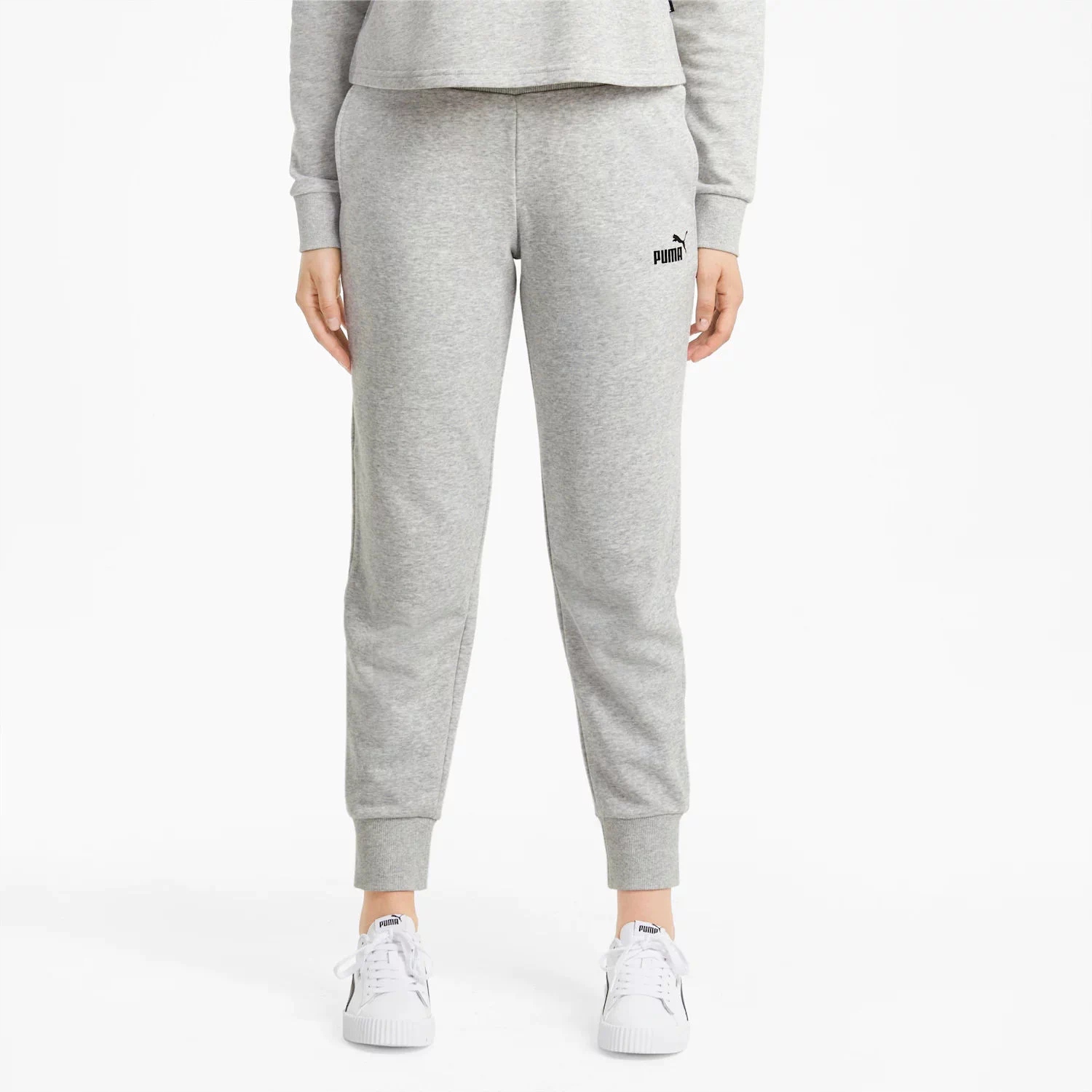 Puma Dámské Tepláky Essentials Track Šedé XL X_a