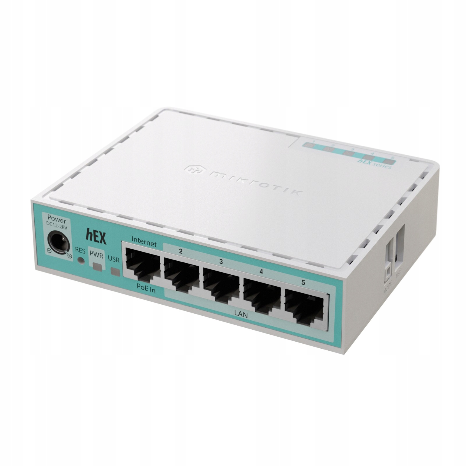 MikroTik E50UG hEX refresh Smerovač 5x RJ45 1000Mb/s
