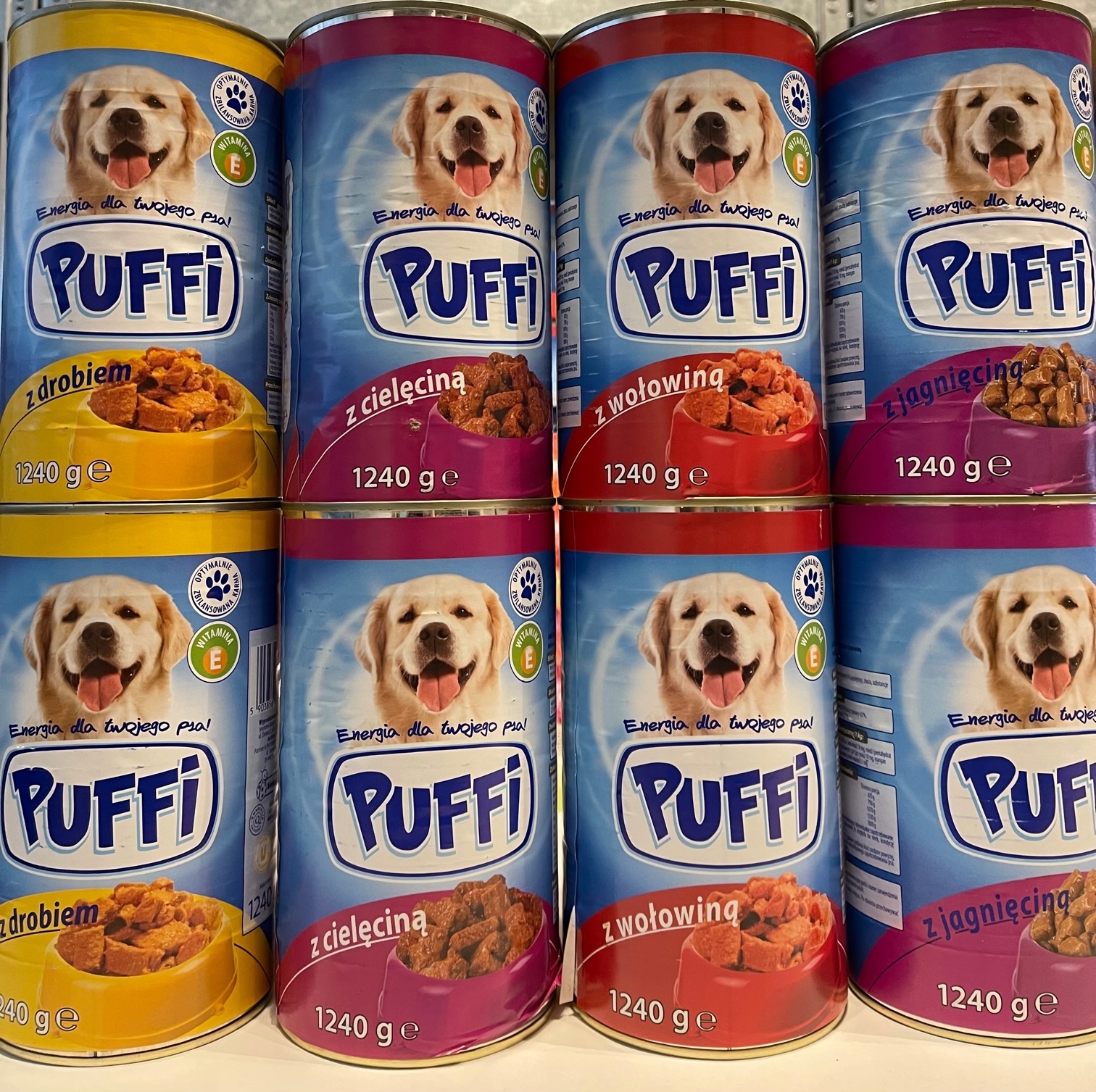 Levně puffi 8x1240 mix chutí