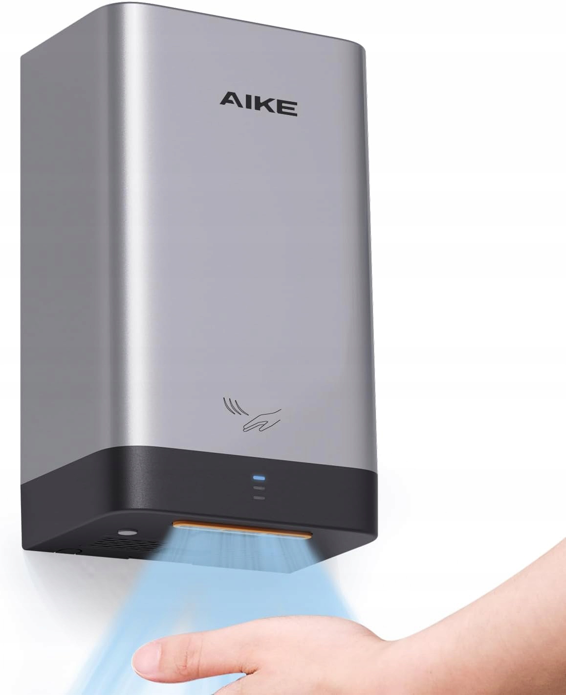 Automatická elektrická sušička rúk 1050 W Aike AK2822 Šedá