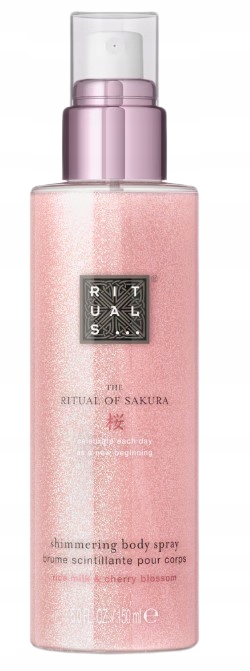 Rituals The Ritual Of Sakura Shimmering Body Spray Do Ciała Drobinki 150ML