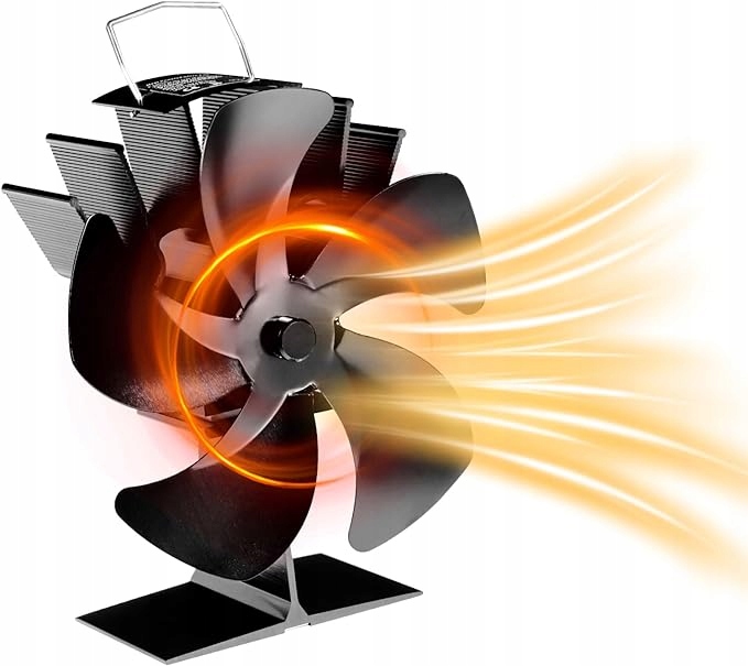 WENTYLATOR KOMINKOWY DO PIECIA KOMINKOWEGO BEZ PRĄDU Marka inna