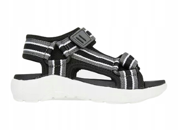 

George sandały chłopięce 27 Sandałki rzepy Black