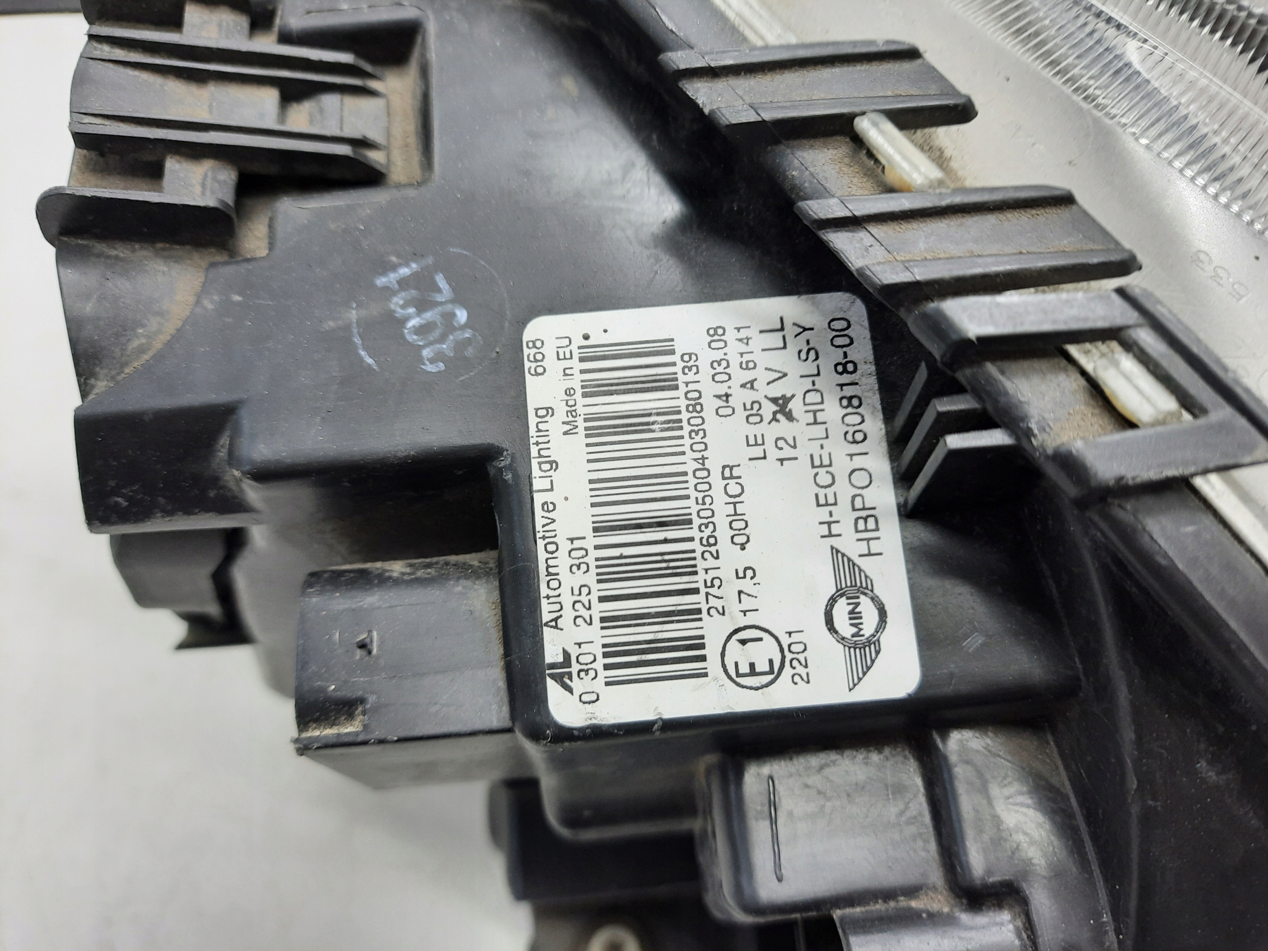 MINI COOPER ONE 2 II R55 R56 06- light REFLEKTOR left front original EUROPA